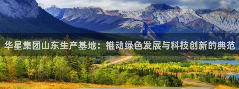 球盟会吧：华星集团山东生产基地：推动绿色发展与科技创新的典范