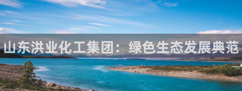 球盟会可以提现么：山东洪业化工集团：绿色生态发展典范