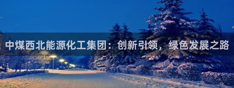 球盟会国际官网：中煤西北能源化工集团：创新引领，绿色发展之路