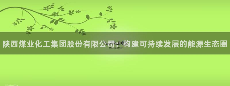 球盟会连接：陕西煤业化工集团股份有限公司：构建可持续发展的能