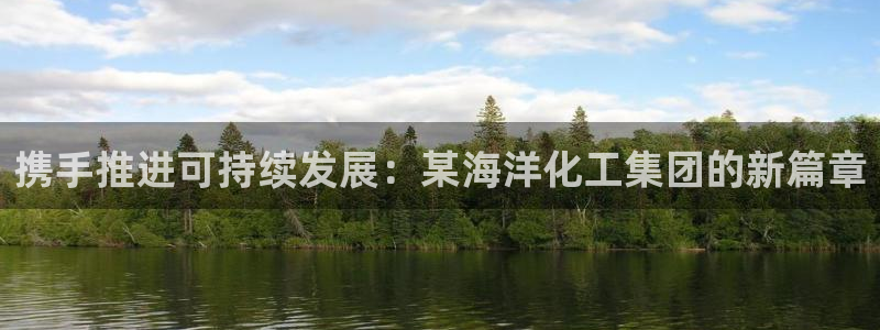 球盟会黑款吗：携手推进可持续发展：某海洋化工集团的新篇章