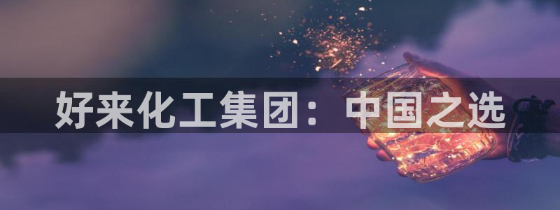 球盟会在线官网：好来化工集团：中国之选