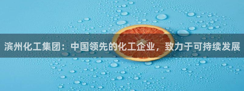 球盟会黑款吗还是白款：滨州化工集团：中国领先的化工企业，致力