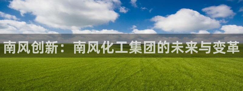 球盟会贴吧：南风创新：南风化工集团的未来